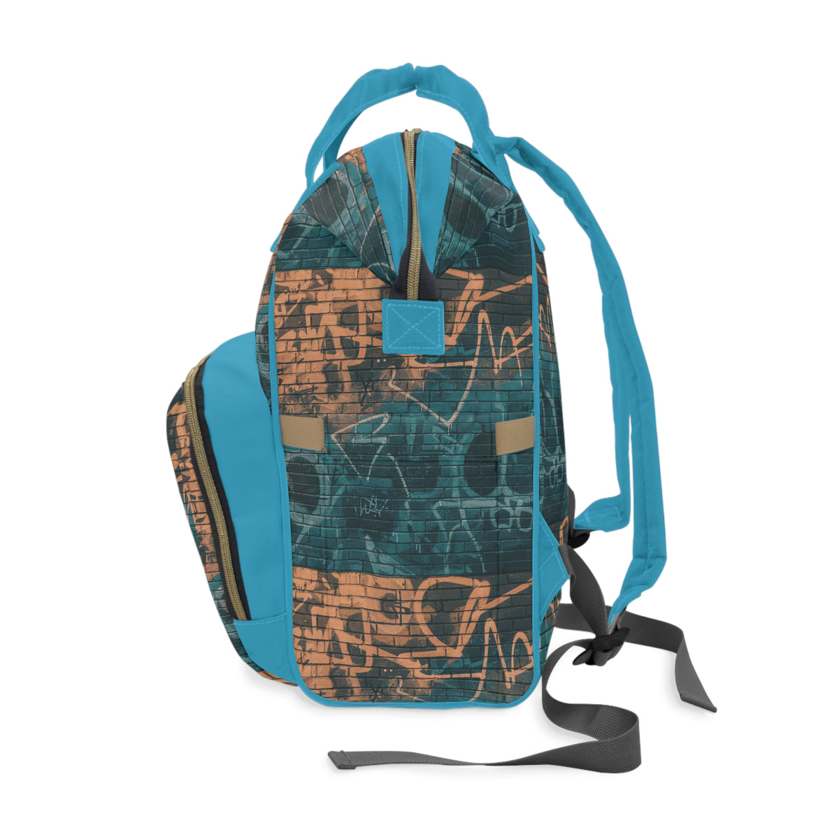 Cyan Glow Backpack