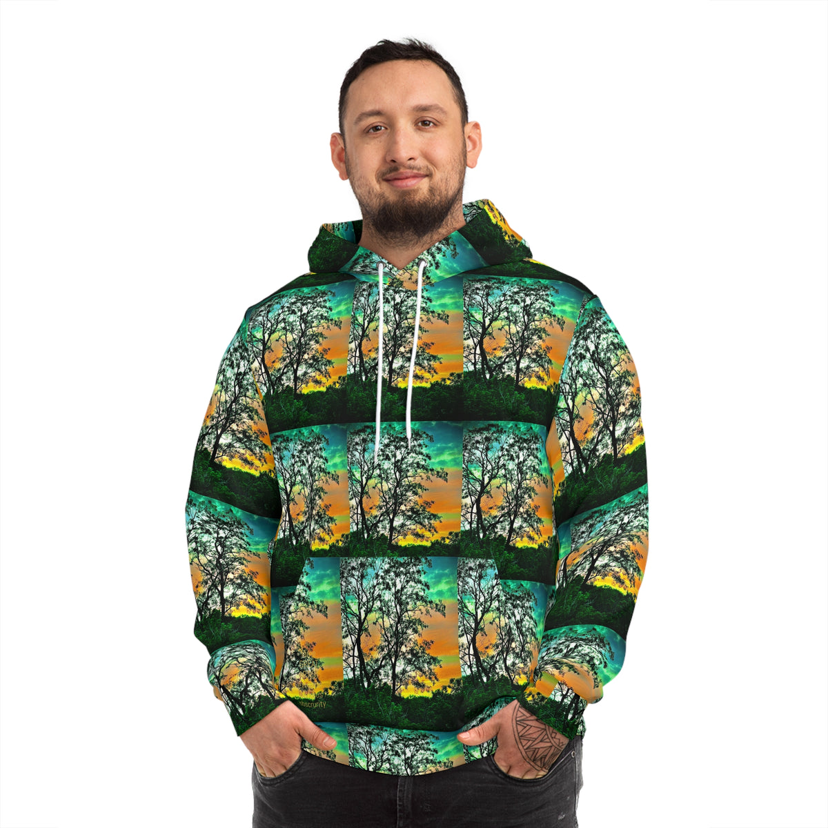limes and oranges Hoodie Tile