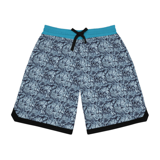 Frozen Sky Hoop Shorts