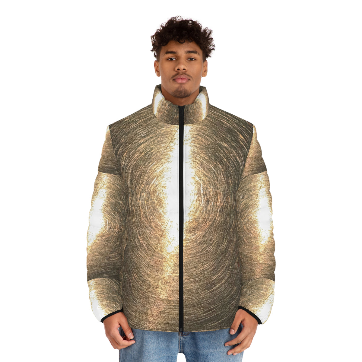 brushed steel Puffer Single