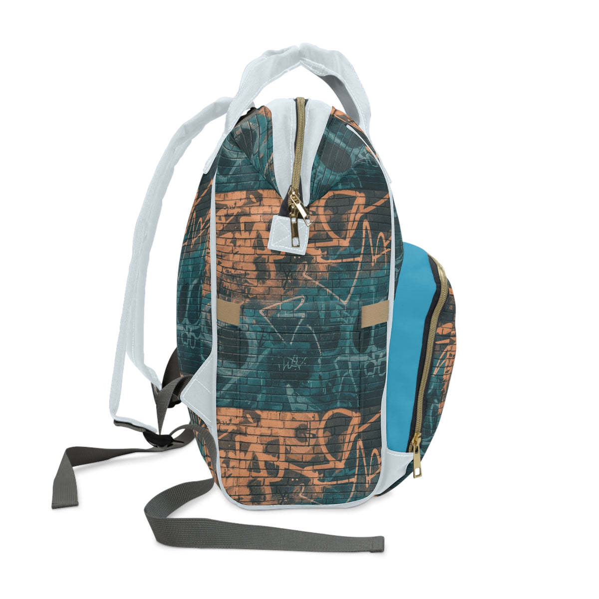 Cyan Glow Backpack