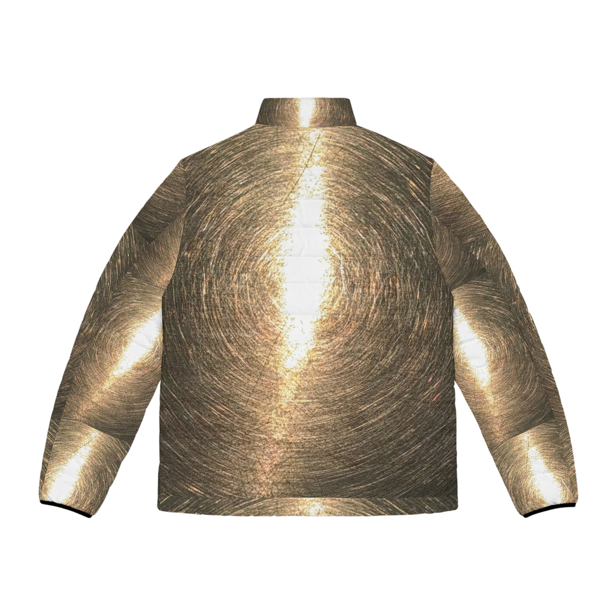 brushed steel Puffer Single