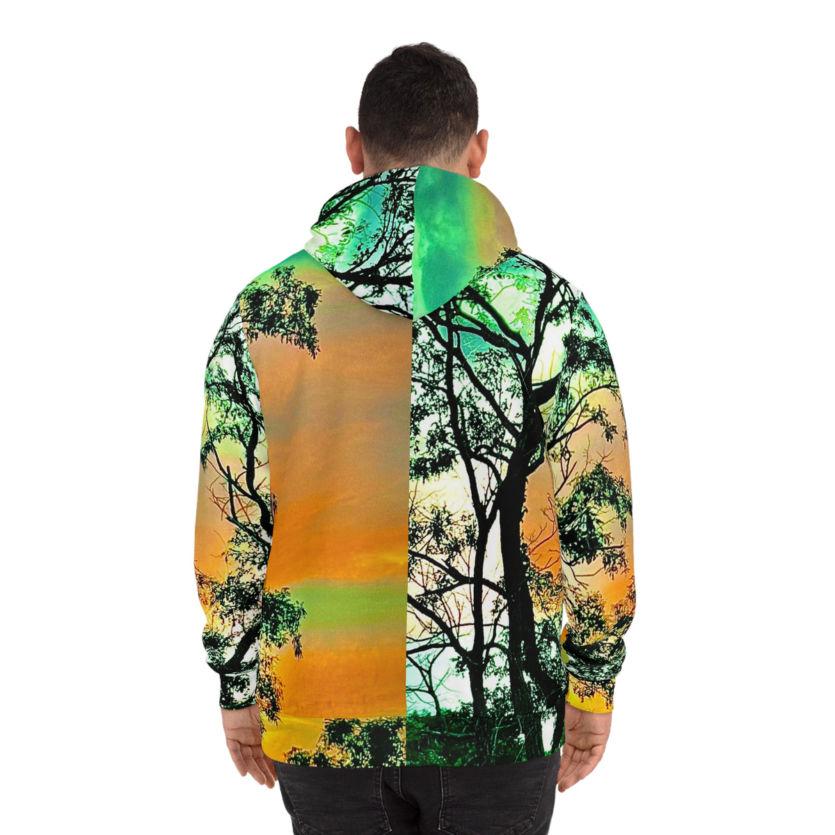 limes and oranges Hoodie Mirror