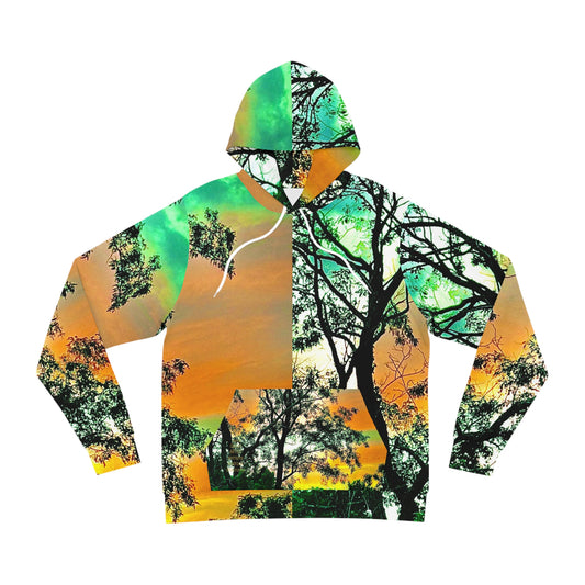 limes and oranges Hoodie Mirror
