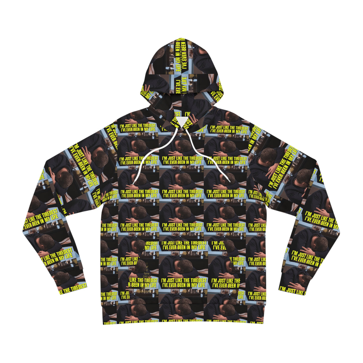 nap time Hoodie Tile