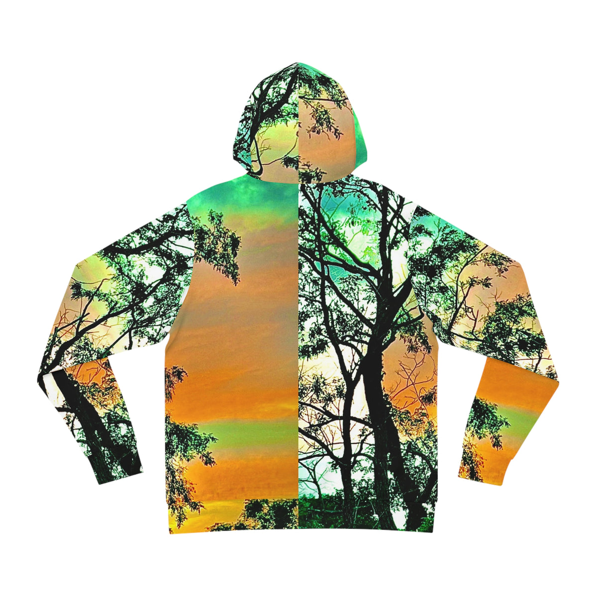 limes and oranges Hoodie Mirror