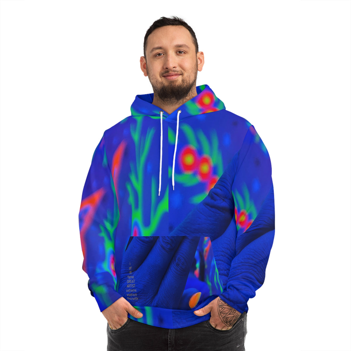 glows Hoodie Mirror