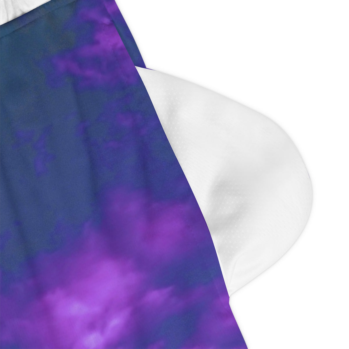 lavender cotton Hoop Half