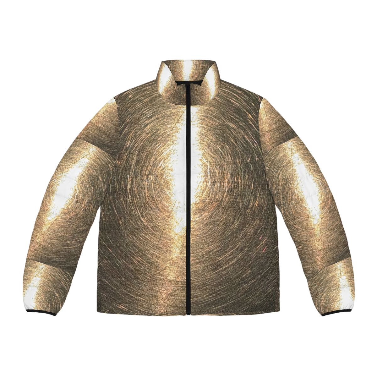 brushed steel Puffer Single